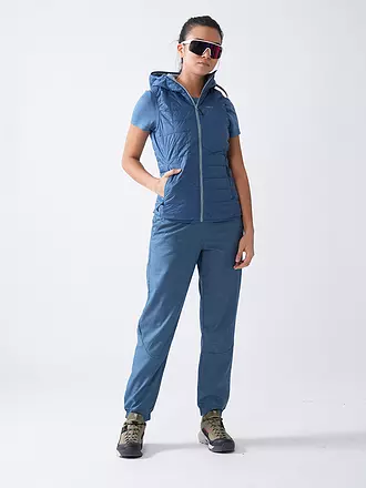 MERU | Damen Isoweste Naknek Hoodie | hellblau
